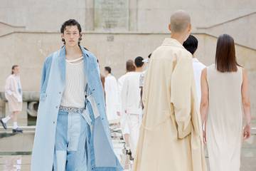 Men's fashion week Paris returns at half capacity