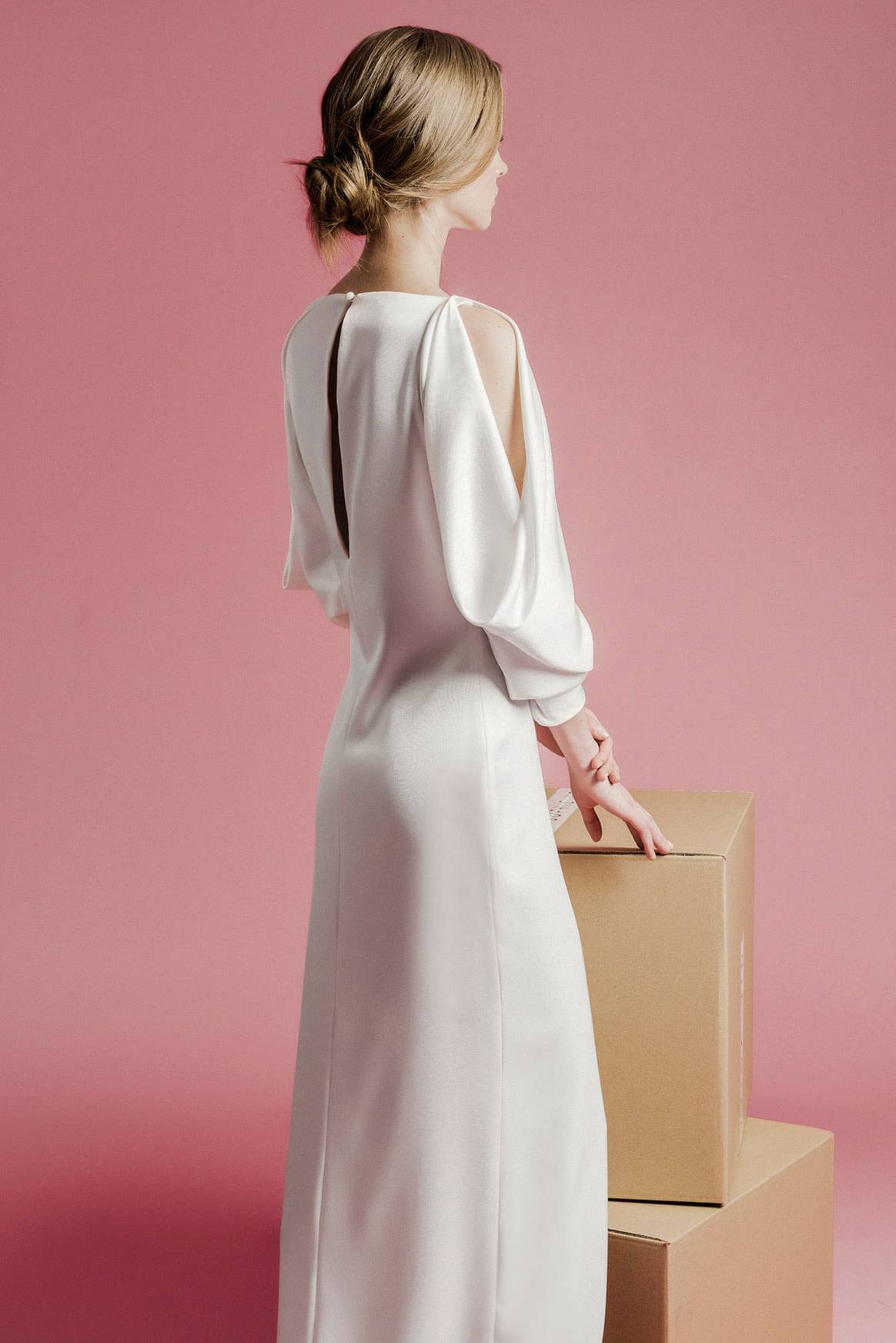Un vestido de novia de plástico reciclado, por Sophie et Voilà