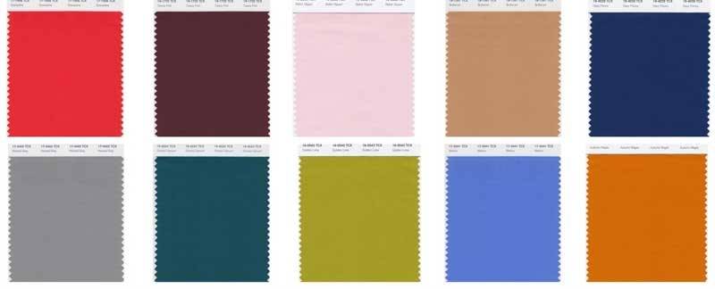 Pantone’s top 10 colour trends for autumn 17