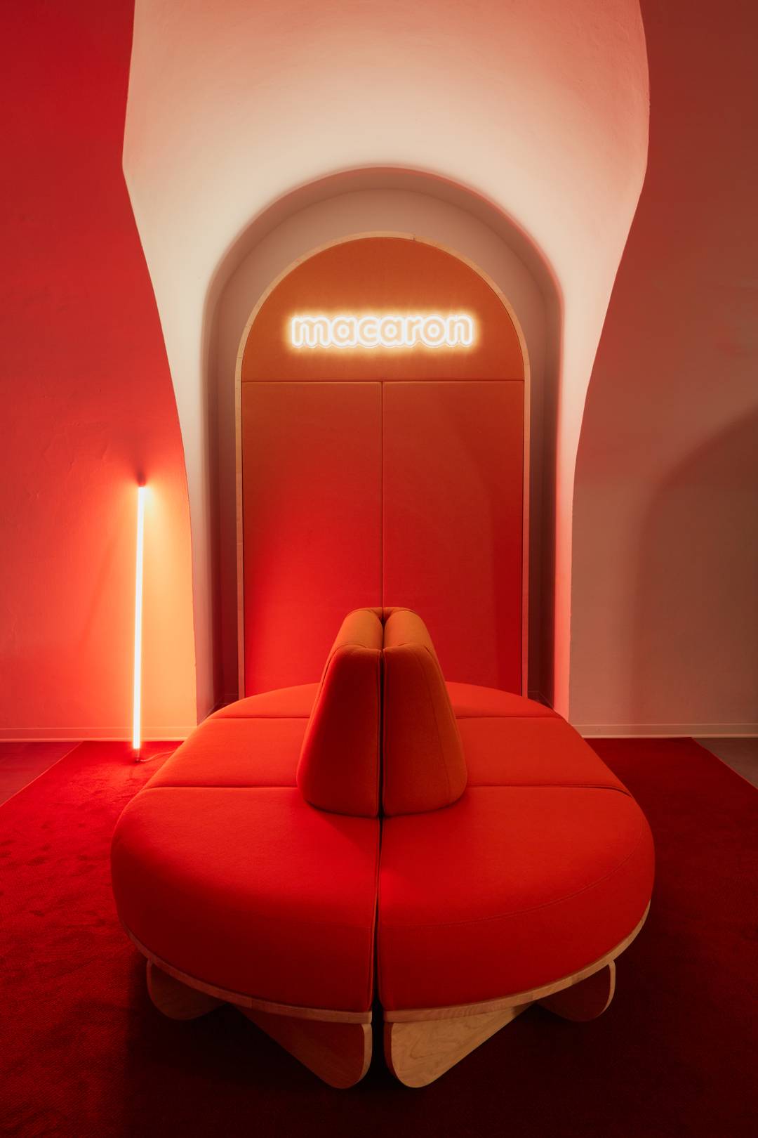 Il sistema modulare di sedute Macaron