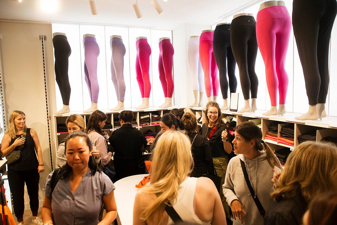 Photo Credits: Nueva tienda de Lululemon en el número 40 de la calle de Serrano de Madrid. Fotografía de cortesía.