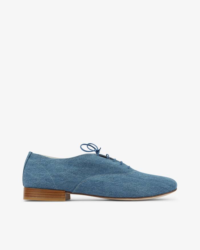 Richelieus Zizi - Homme pour Homme - Coton jean - Repetto | Repetto