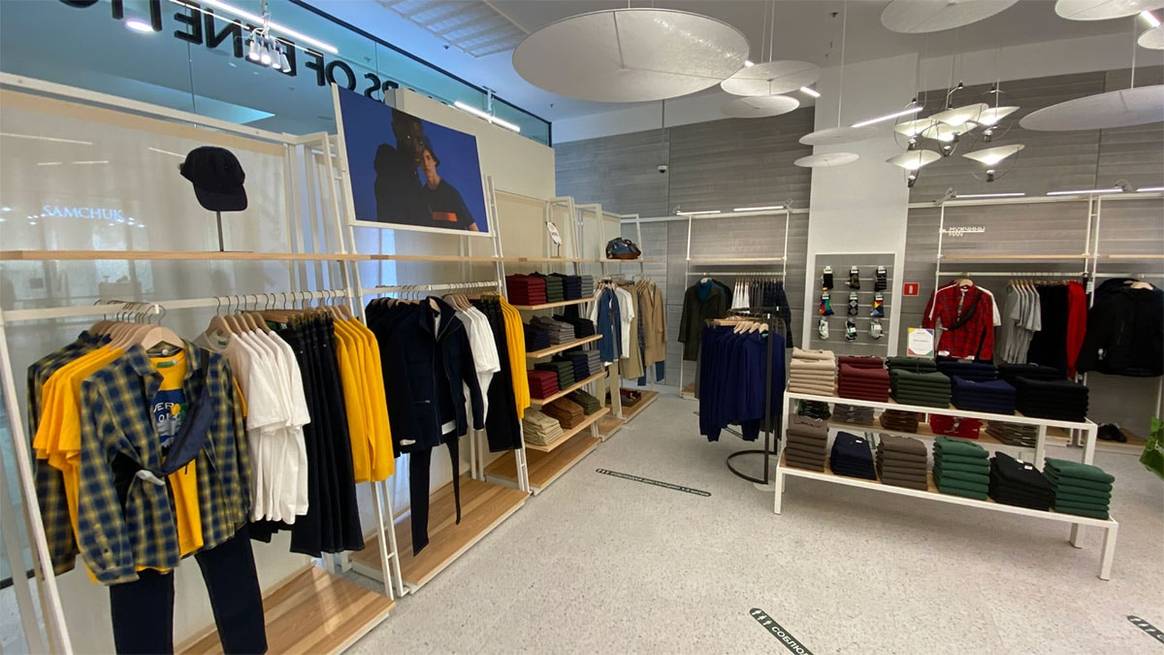 Benetton объявляет о переоткрытии магазина в ТЦ "Метрополис"
