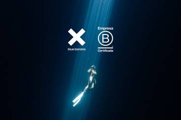 Blue Banana celebra su certificación B Corp con un “rebranding temporal”