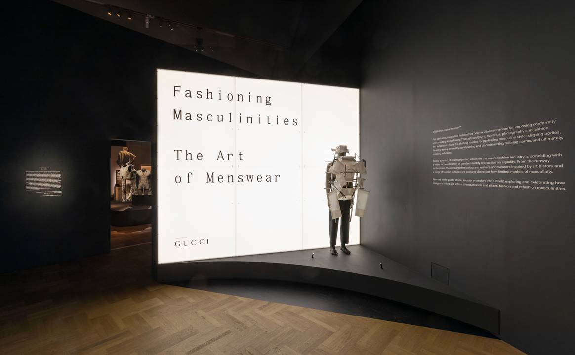 Beeld: V&A; Fashioning Masculinities: The Art of Menswear