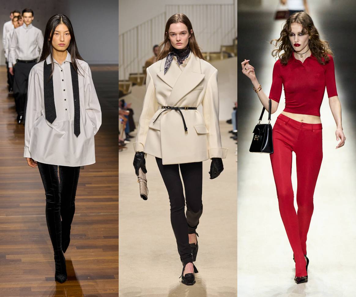 Emporio Armani, Tod's and Gucci AW26.