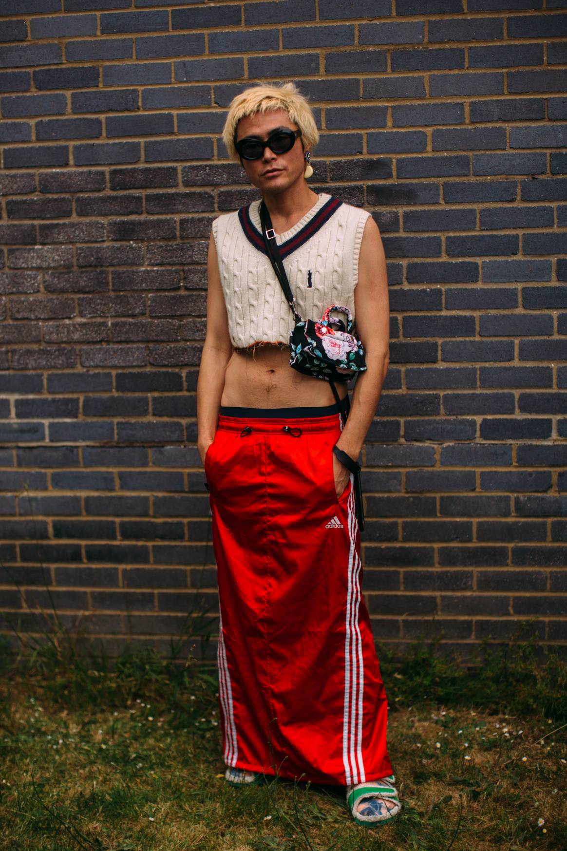 LFW SS24 runway attendees wear streetwear and independent brands