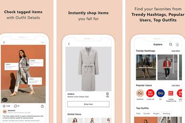 Бренд Uniqlo запустил приложение для поиска одежды