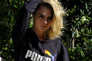 Puma y Cara Delevingne lanzan una colección dedicada al mes del orgullo