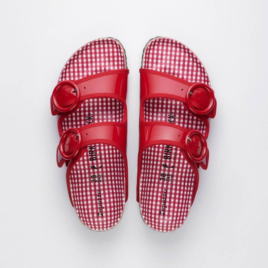 Chaussures issues de la collaboration Repetto x BIRKENSTOCK.