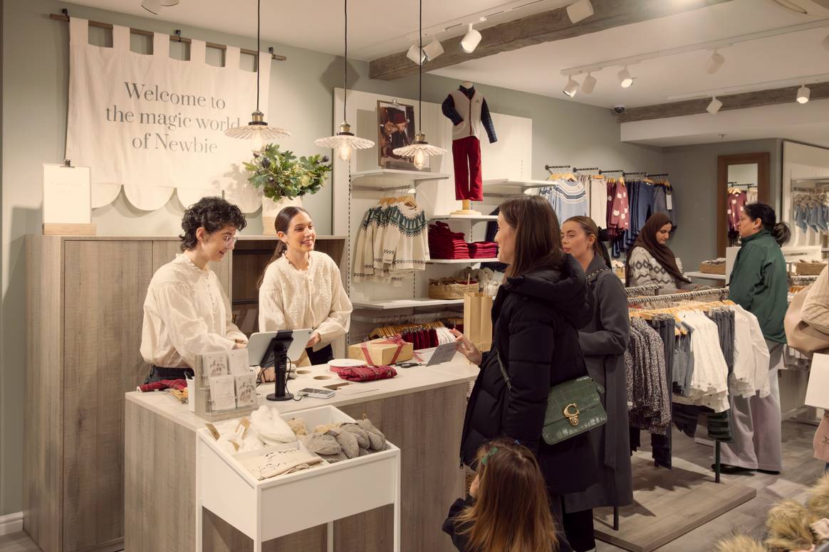 Newbie opens new store in Ealing, London.