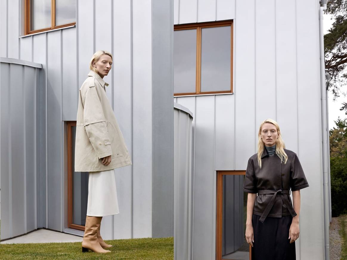 Filippa K lanceert de Herfst/Winter 2019 collectie met topmodel Maggie Maurer in het architectonische project ''Open Space''