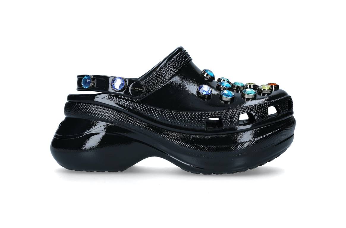 Image: courtesy of Kurt Geiger x Crocs