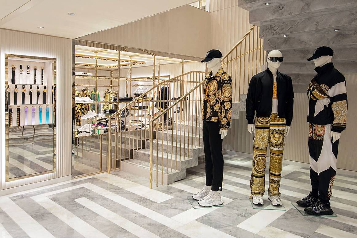 Pictured: Versace opens Paris flagship