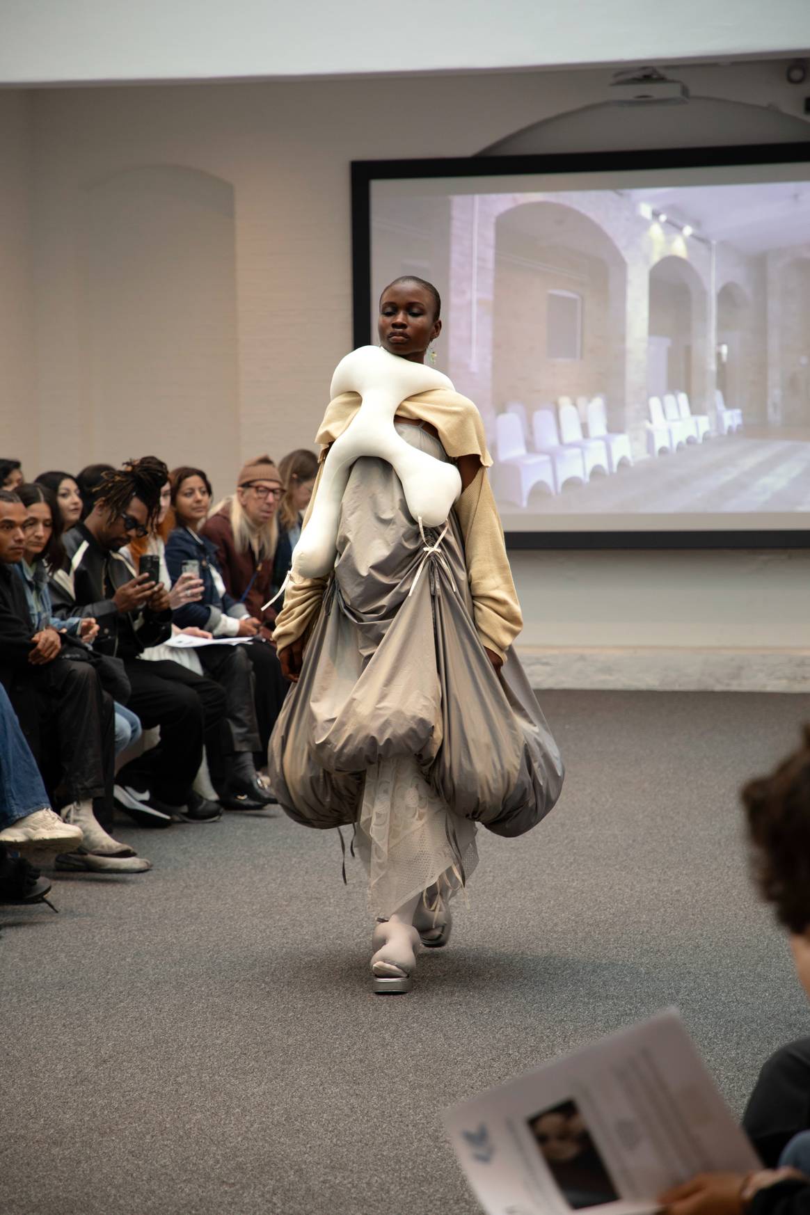 A look by Ewa Besciak at the UCA Epsom graduate show, LFW SS24.