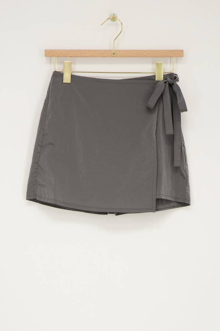 Grijze skort met overlap | My Jewellery