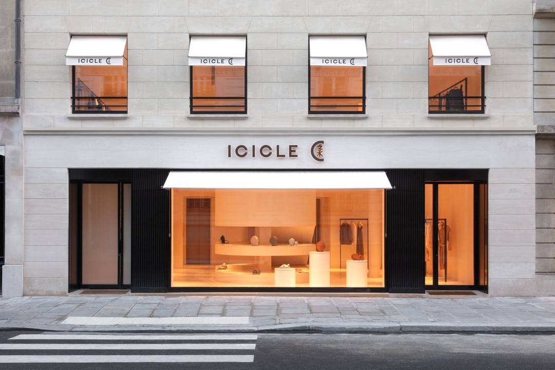 Una boutique di Icicle a Parigi