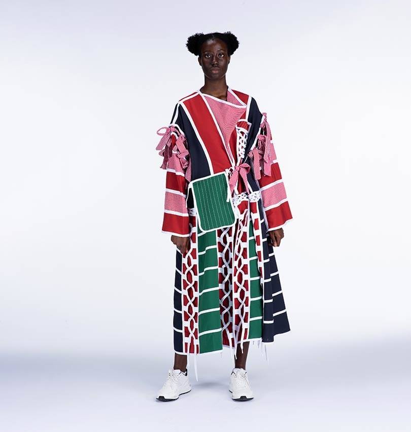 Kingston School of Art graduates create capsule collections from repurposed uniforms