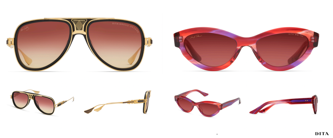 DITA EYEWEAR UNVEILS LIMITED-EDITION ELVIS PRESLEY “GRAND-DECADE” AND MARILYN MONROE “MM.100” SUNGLASSES