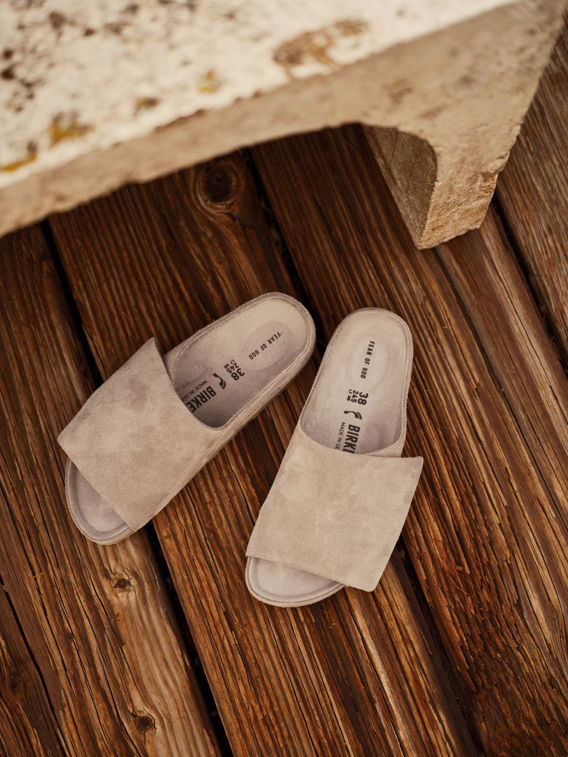 Die Los Feliz Sandale. Foto: Fear of God x Birkenstock 1774