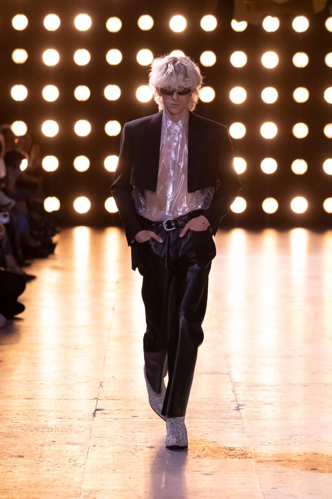 Celine Homme PE23, Palais de Tokyo, le 26 juin. Crédit: Courtesy of Celine.