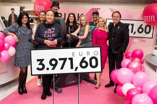 STEFFL Presse-News: Erfolgreiche PINK RIBBON Aktion im STEFFL