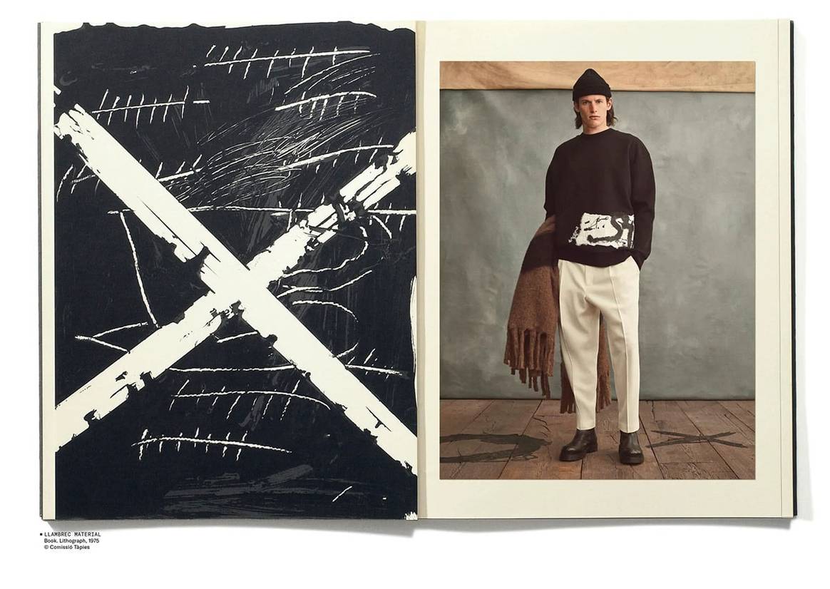 Zara rinde tributo a Tàpies con una colección cápsula