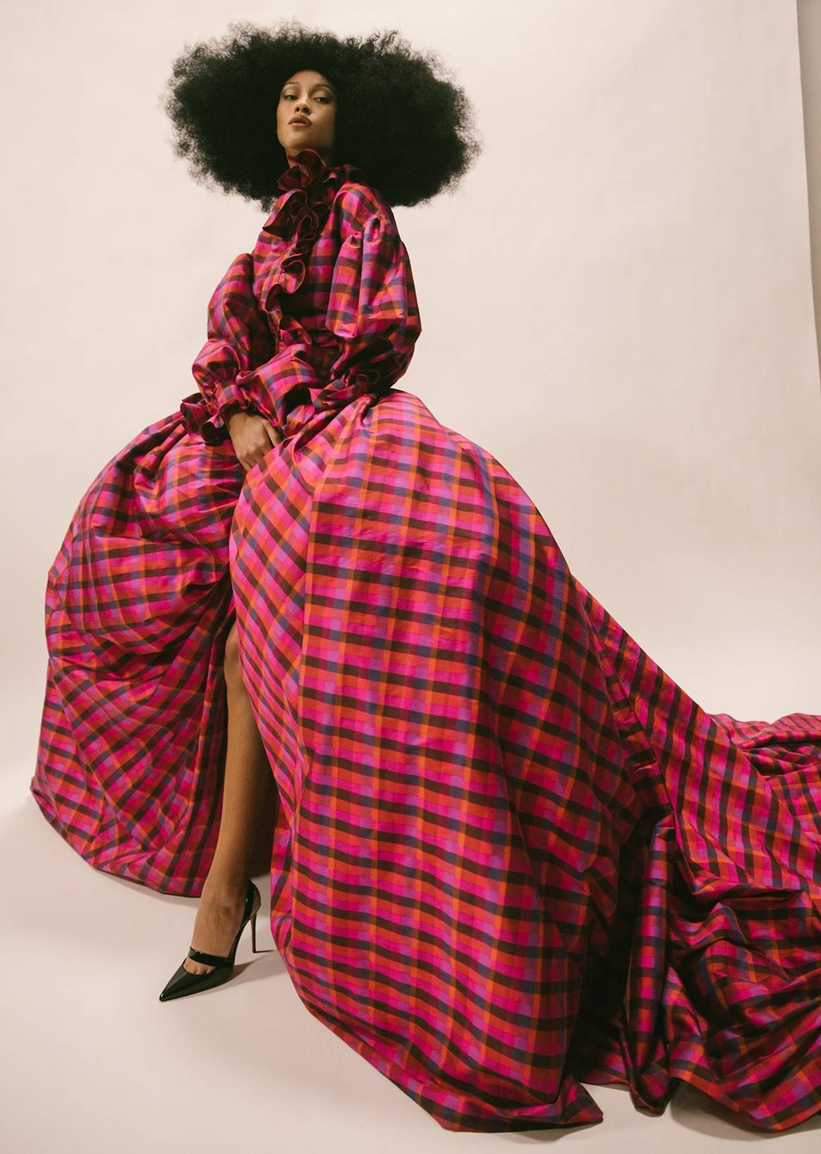Ensemble, Christopher John Rogers (American, born 1993), fall/winter 2020–21; Courtesy Christopher John Rogers. Image courtesy of The Metropolitan Museum of Art, Photo by Christina Fragkou.