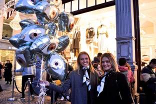 Early-birds attend the launch of H&M latest designer collaboration