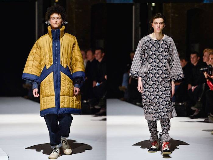 Vooral pluizig: menswear op de Copenhagen Fashion Week