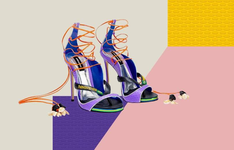 Маноло Бланик и еще три дизайнера создали обувь для Havaianas