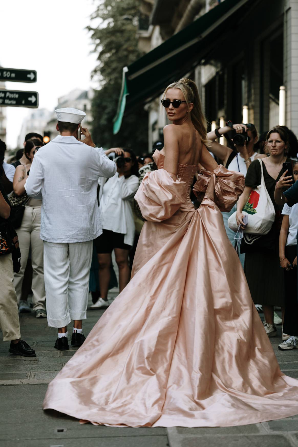 Streetstyle der FW24-'Haute Couture Week'