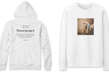 Ariana Grande releases limited edition clothing collection in honor of new album