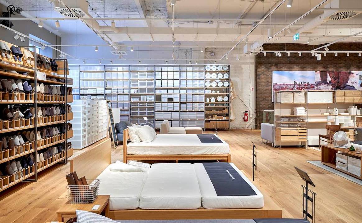 Muji eröffnet Flagship im Berliner Marmorhaus