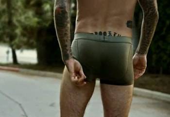 Une doublure fesses pour Beckham