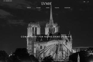 Les groupes LVMH et Kering se mobilisent pour soutenir la rénovation de l’église Notre Dame de Paris