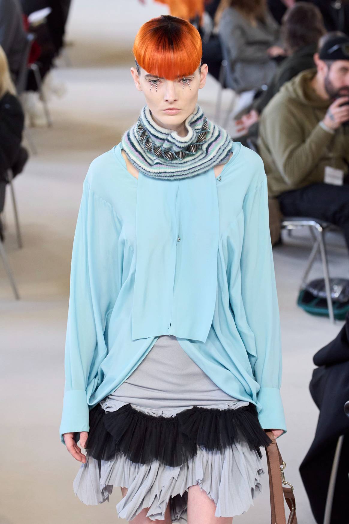 Kiko Kostadinov FW23 infinity neck scarf