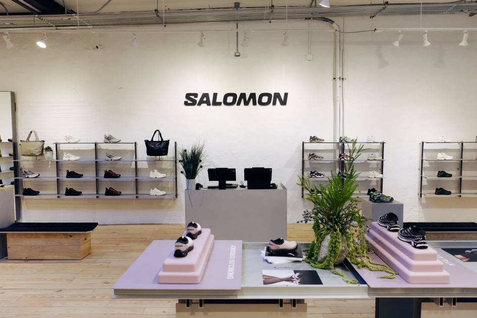 Salomon Brooklyn store exterior grand opening