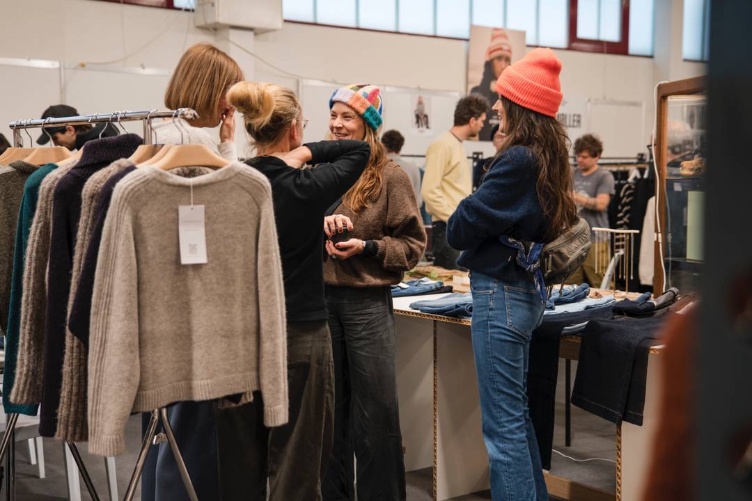 Gespräche bei The Wardrobe Berlin + Dawn Denim.