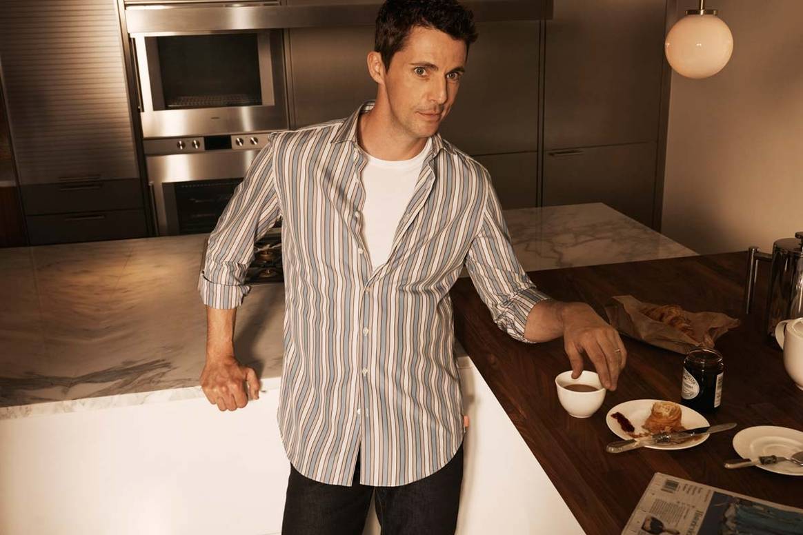 Pink Shirtmaker unveils Matthew Goode as brand ambassador