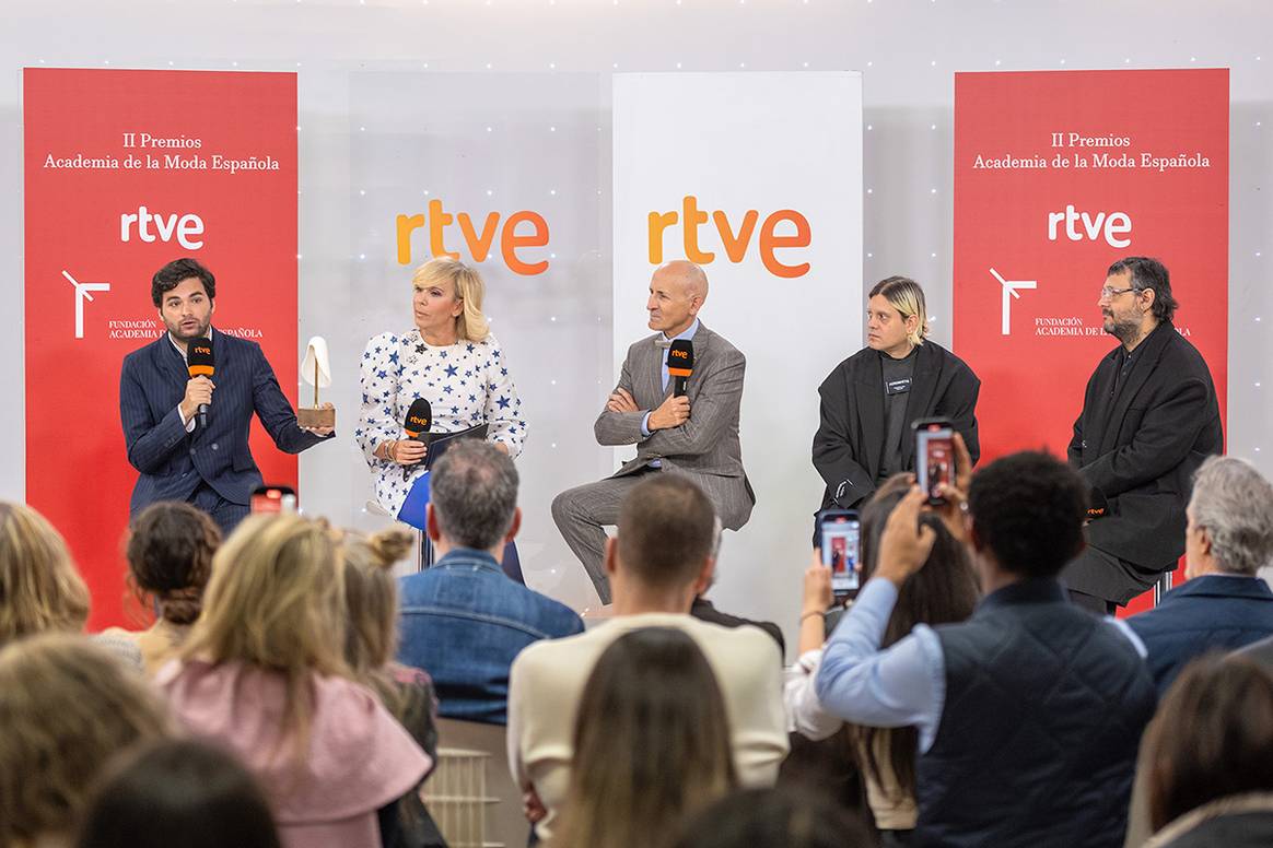 Evento de presentación de la segunda edición de los Premios Academia de la Moda Española.