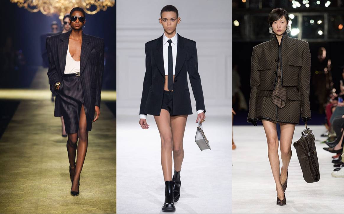 Bild: Saint Laurent, Valentino, Balmain