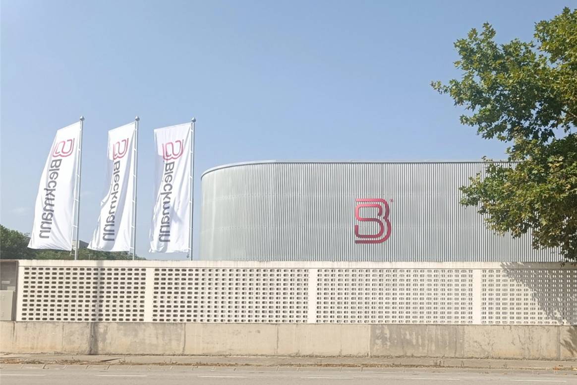 Centro de distribución de Bleckmann en Riudellots de la Selva, Girona (España).