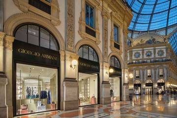 Neueröffnung in Mailand: Armani zieht in die Galleria Vittorio Emanuele II