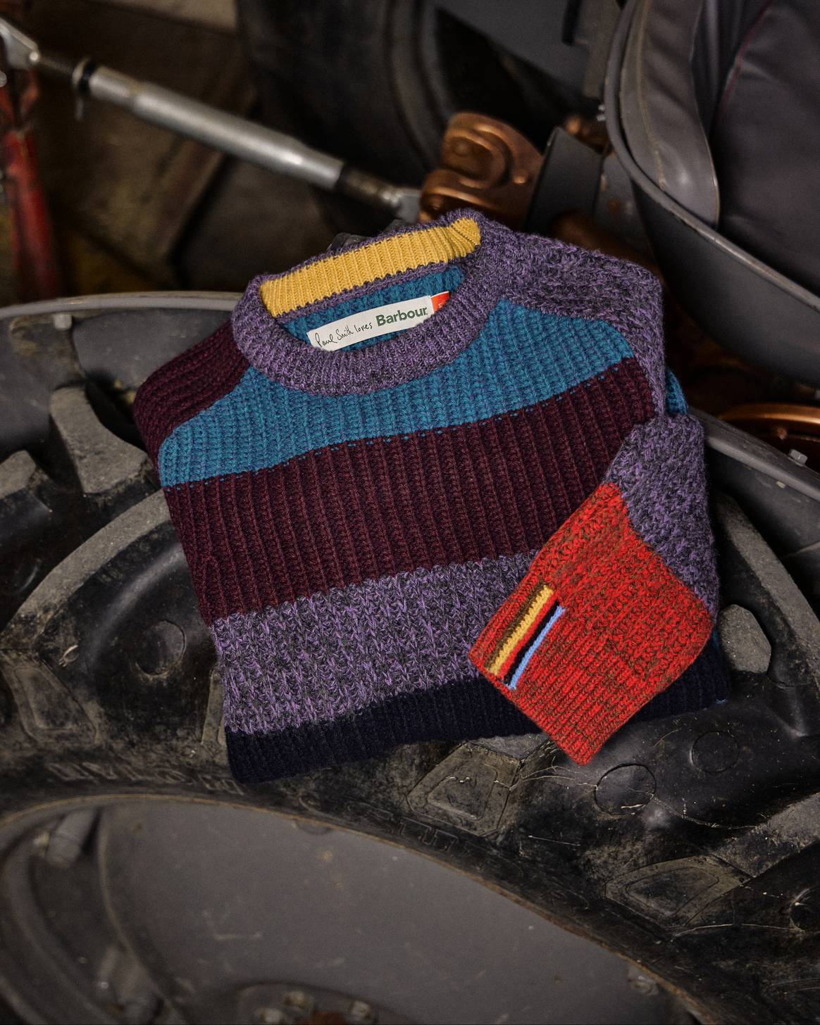 Paul Smith Loves Barbour collaboration campaign