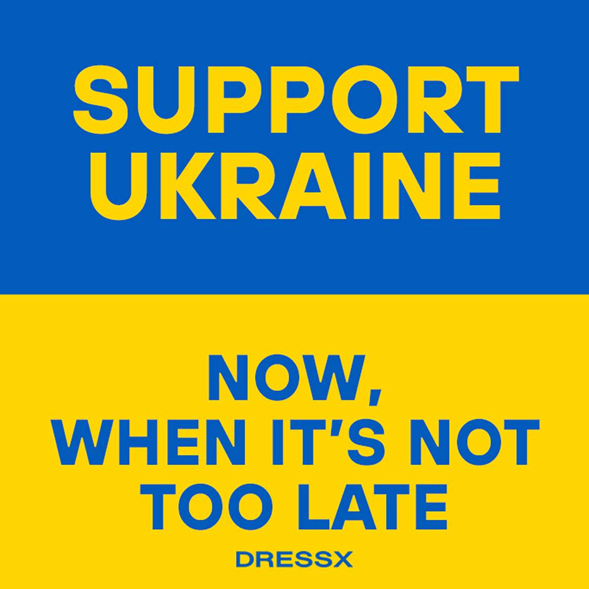 Photo Credits: Support Ukraine Collection, DressX.