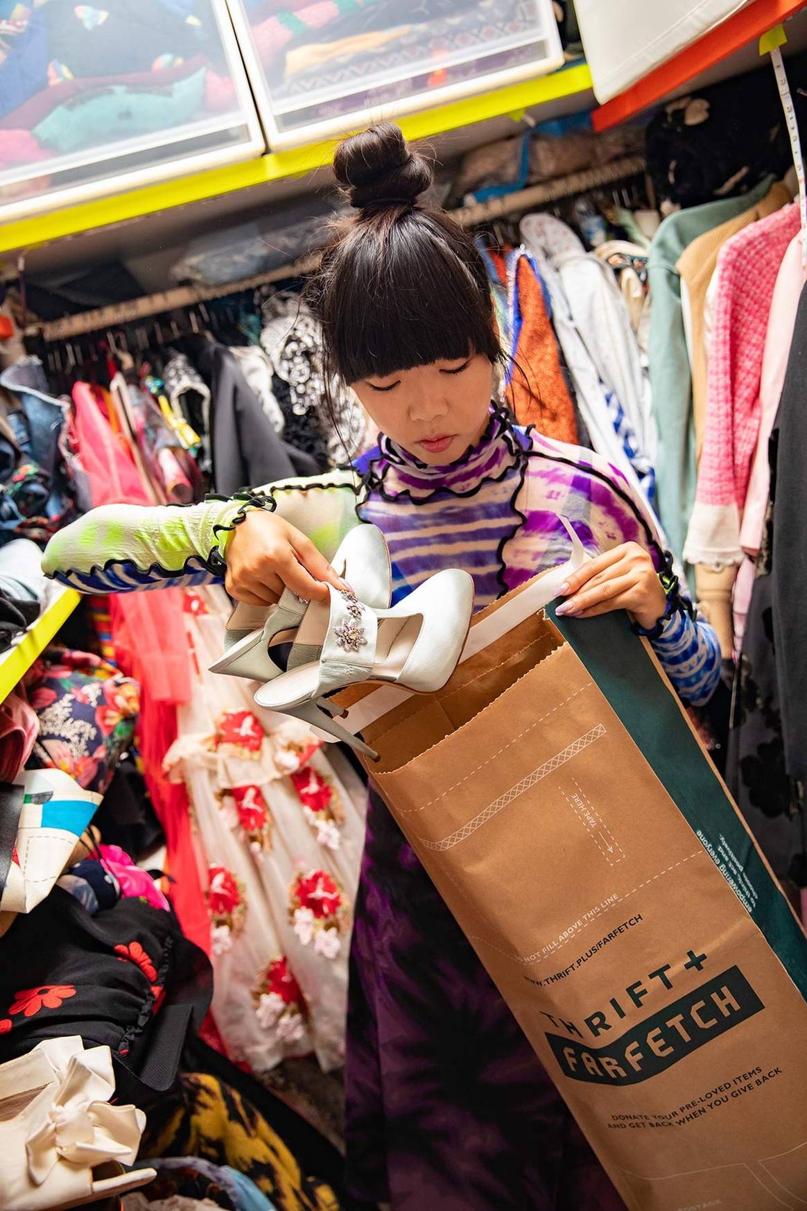 Farfetch teams up with second-hand clothing platform Thrift+