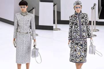 Lagerfeld shares his 'perfect trip' on Chanel Airlines at PFW