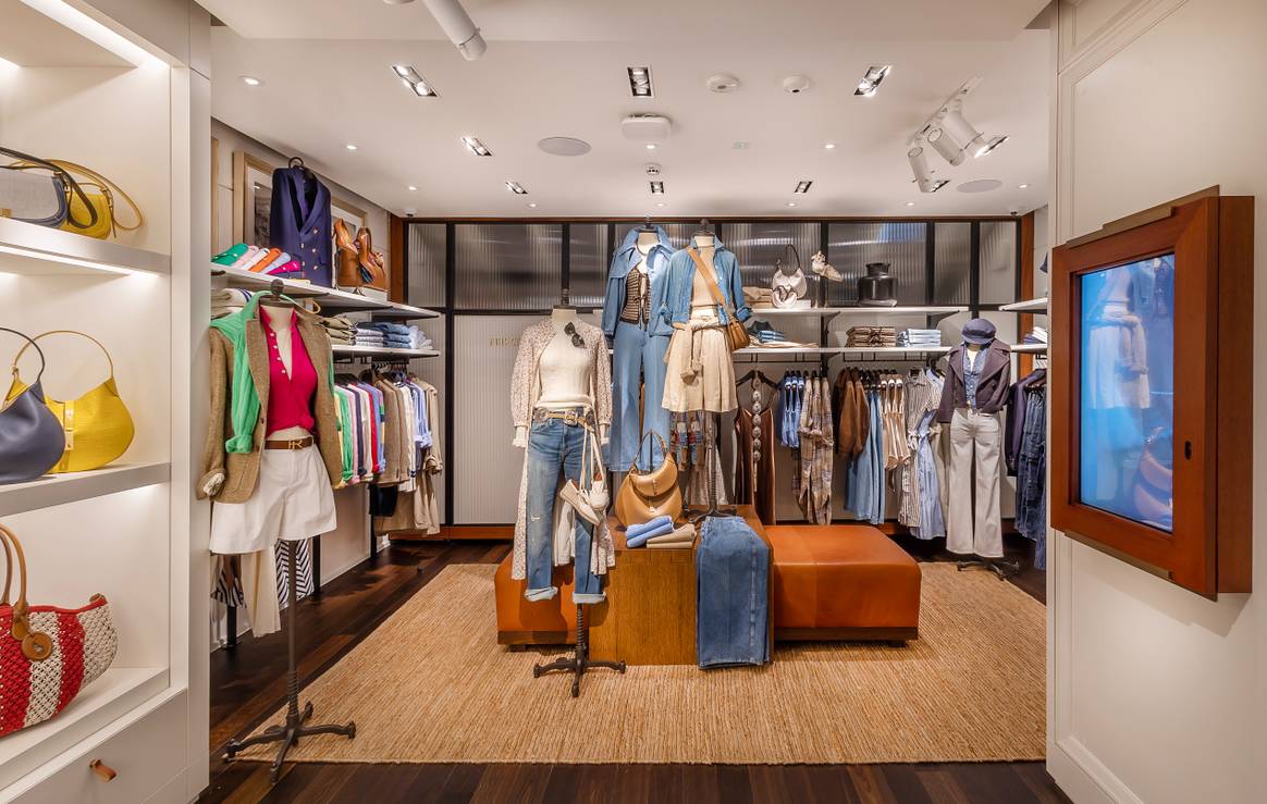 De Ralph Lauren-winkel in Amsterdam. Beeld via Ralph Lauren.