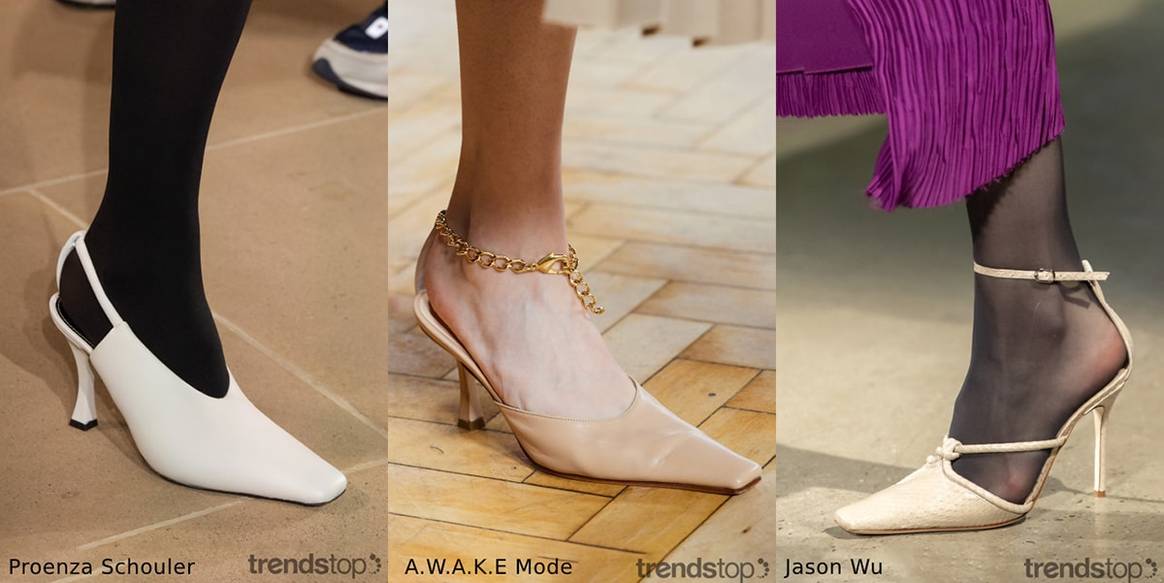 Imágenes cortesía de Trendstop, de izquierda a derecha: Proenza
Schouler, AWAKE Mode, Jason Wu, todas de la temporada Otoño Invierno
2020-21.